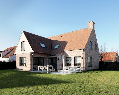 Nieuwbouw villa in Knokke
